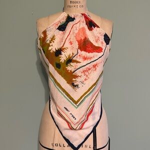 Vintage handkerchief tank top